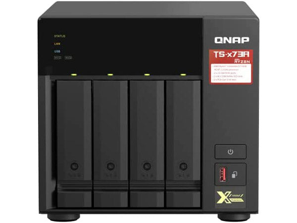 Escritorio QNAP de 4 bahías NAS/ISCSI IP-San, AMD Ryzen serie V1000 V1500B