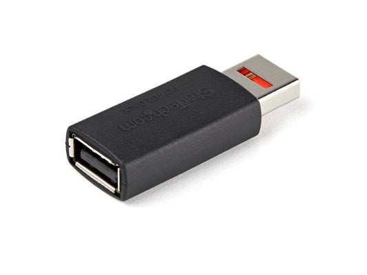 Adaptador bloqueador de datos USB de carga segura Startech.Com, macho a hembra
