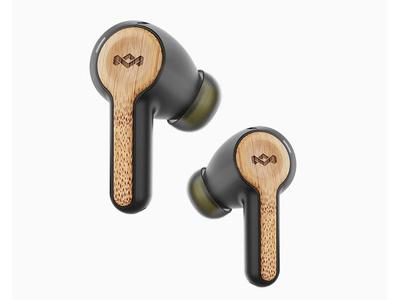 House Of Marley Rebel Inear Truly Wrls Hp Blk
