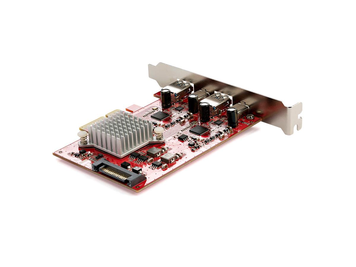 Startech.Com 4-Port Usb Pcie Card, 10Gbps Usb Pci Express Expansio