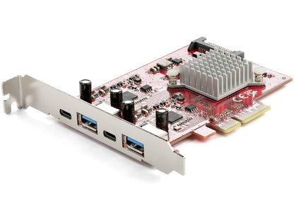 Startech.Com 4-Port Usb Pcie Card, 10Gbps Usb Pci Express Expansio