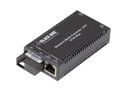 Conversión de medios de Black Box Corp, 10/100 Mbps Tx/Sx Mm 1550 Nm Tx/1310 Nm R