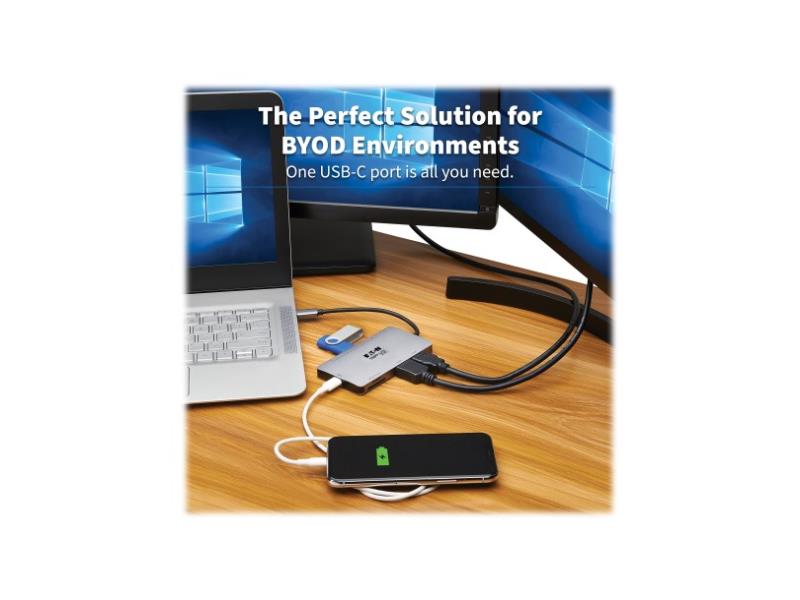 Eaton Tripp Lite Series Usb-C Dock, Dual Display - 4K 60 Hz Hdmi,