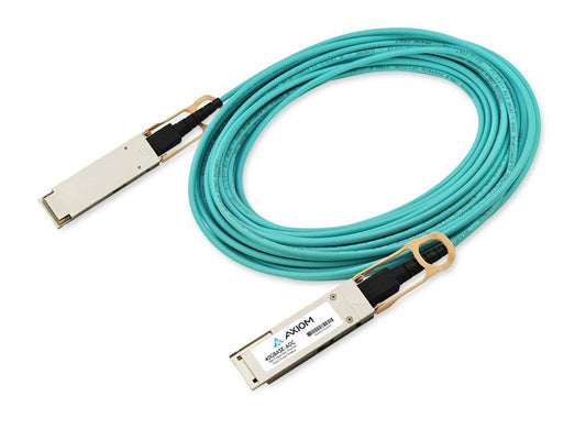 Cable óptico activo Axiom 40Gbase-Aoc Qsfp+ de 100 m
