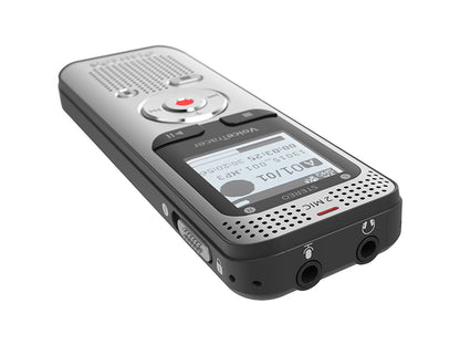 Grabadora Philips estéreo de 2 micrófonos