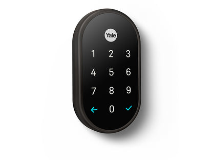 Cerradura Google Nest Yale negra