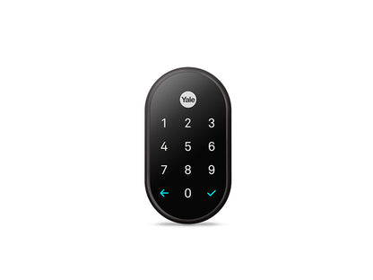 Cerradura Google Nest Yale negra