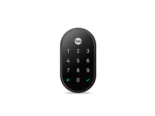 Cerradura Google Nest Yale negra