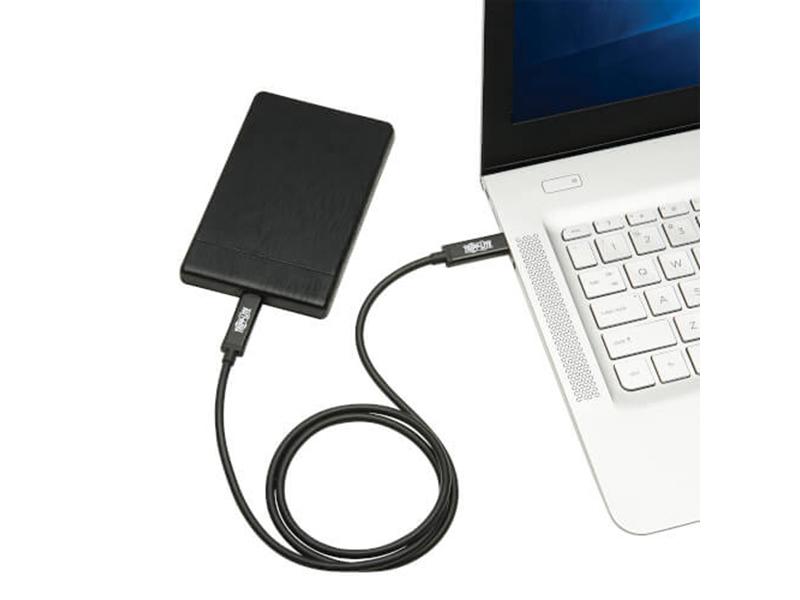 Eaton Tripp Lite Series Thunderbolt 3 Cable 40 Gbps Active 5A 100W