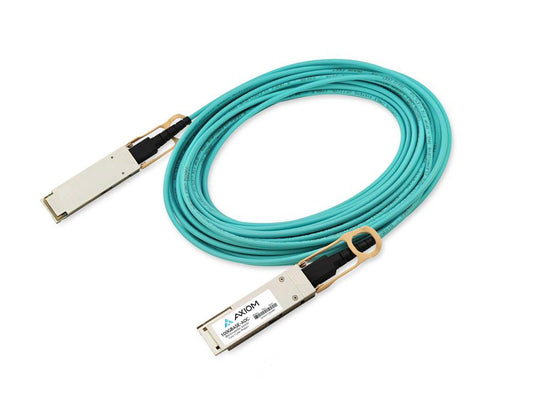 Câble optique actif Axiom 100Gbase-AOC Qsfp28 compatible Cumulus 20 m