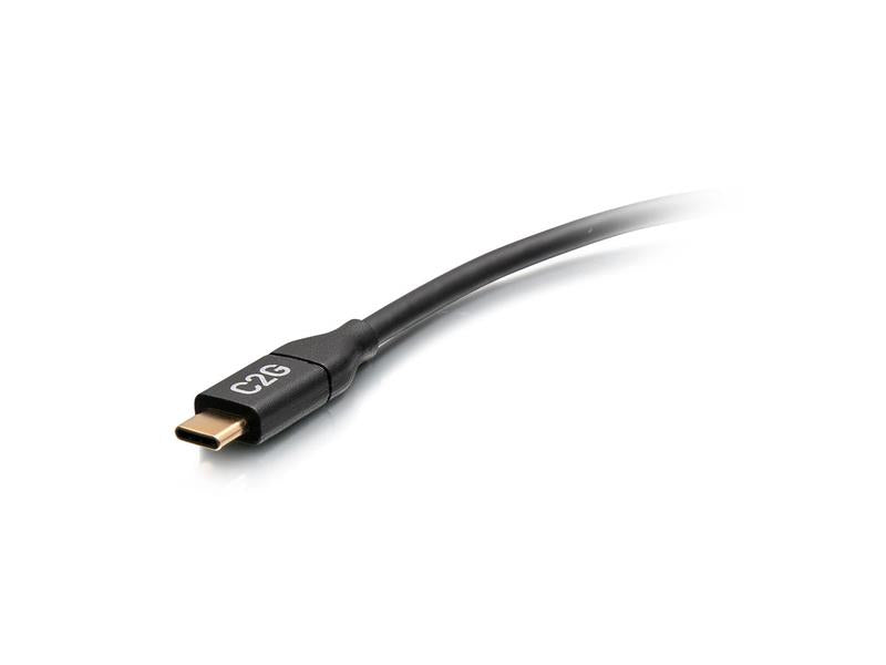 Adaptador USB-C a USB-A C2G, color negro