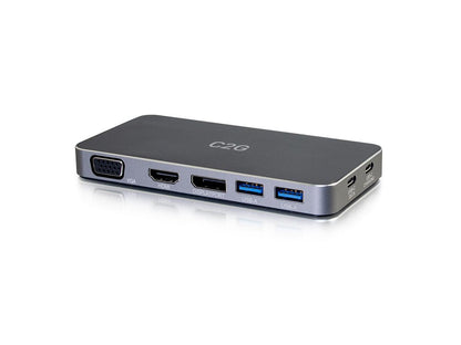 C2G Usb C Docking Station - Dual Monitor Docking Station With 4K H