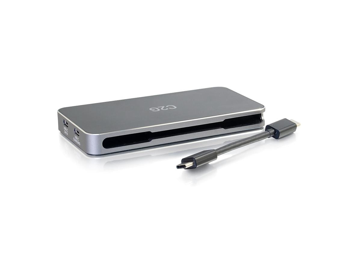 C2G Usb C Docking Station - Dual Monitor Docking Station With 4K H