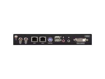 Unidad KVM sobre IP DVI de puerto único
