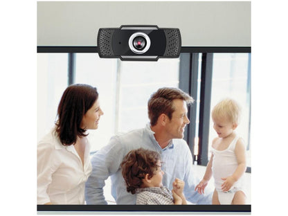 Webcam USB HD 1080P Adesso CyberTrack H4 avec microphone intégré
