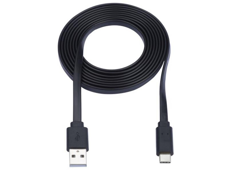Eaton Tripp Lite Series Usb-A To Usb-C Flat Cable - M/M, Usb 2.0,
