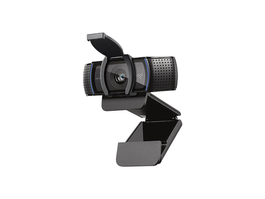 Logitech C920E avec micros activés, conforme aux normes TAA