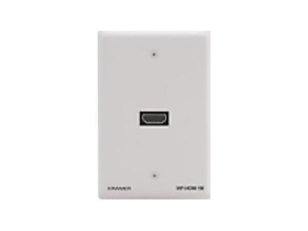 Kramer Wp-H1M(Wp-Hdmi1M)/Us(W) Pass Ve Wall Plate Hdmi Us Wht