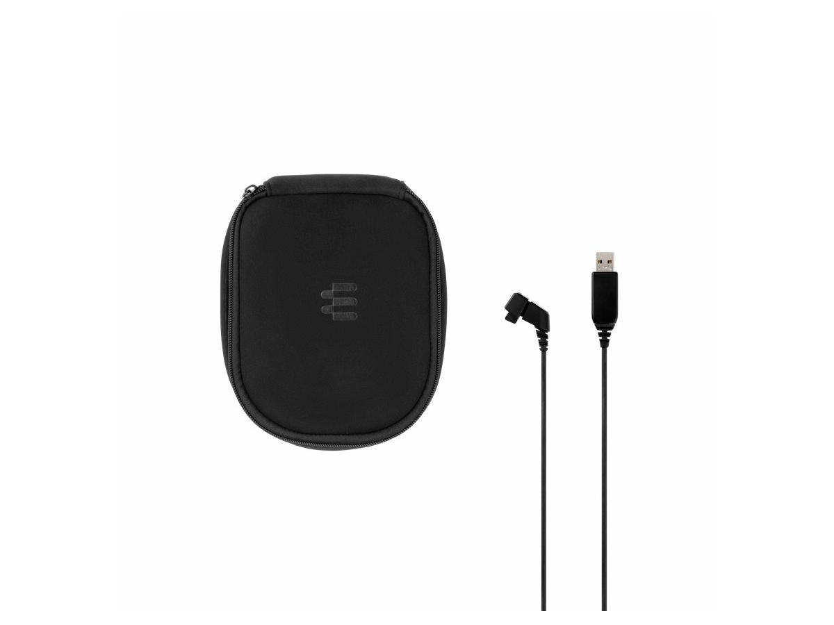 Paquete de accesorios Epos SDW D1, cable USB, funda de transporte, comunicación personal