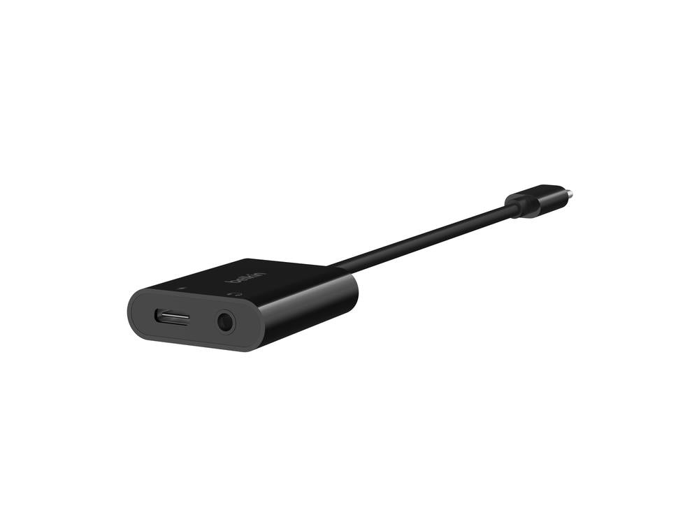 Belkin Components,3.5 Mm Audio + Usb-C Charge Adapter
