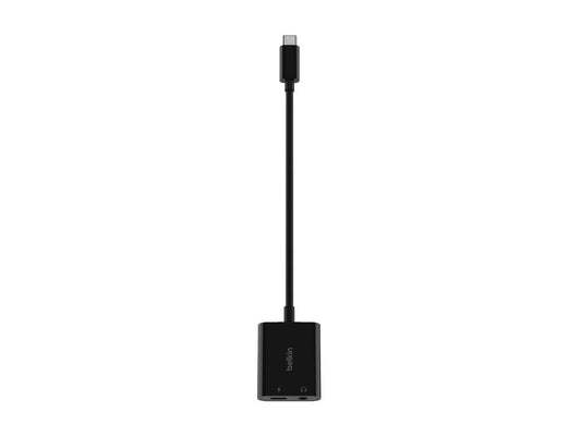 Belkin Components,3.5 Mm Audio + Usb-C Charge Adapter