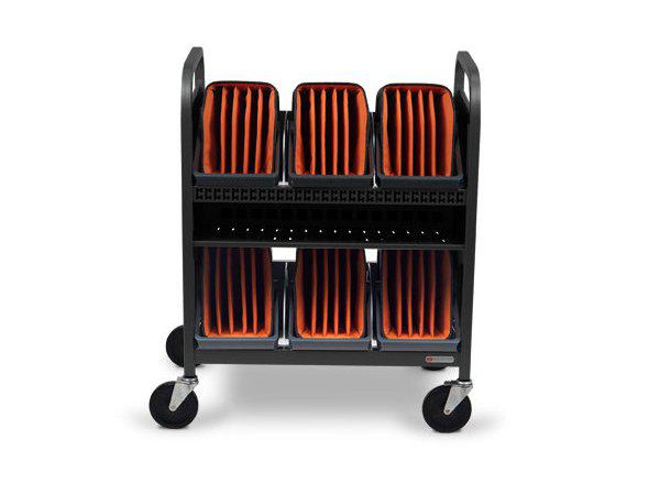 Bretford Cube Transport Cart 30X W/ Caddies, Ck