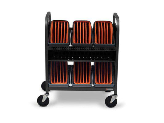 Bretford Cube Transport Cart 30X W/ Caddies, Ck