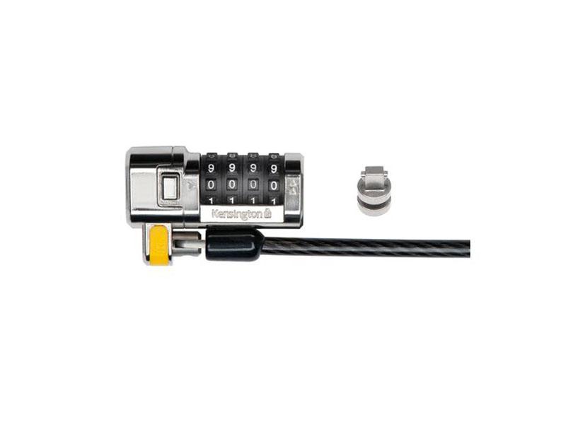 Kensington Clicksafe Combination Lptp Lck F/ Wedge-Shaped Sec Slot