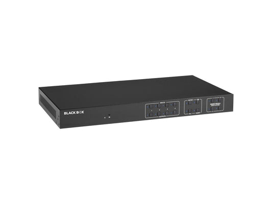 Black Box Corp Fixed Matrix Switch, Hdmi 2.0, 4K, 4X4