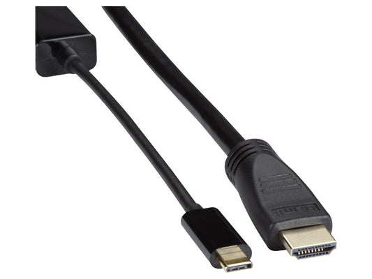 Cable USB a HDMI 2.0 de Black Box Corp, 4K60, adaptador de media distancia, 4,8 m