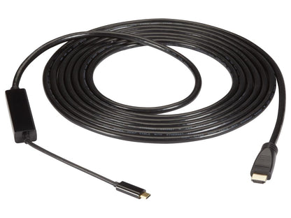 Cable USB a HDMI 2.0 de Black Box Corp, 4K60, adaptador de media distancia, 4,8 m