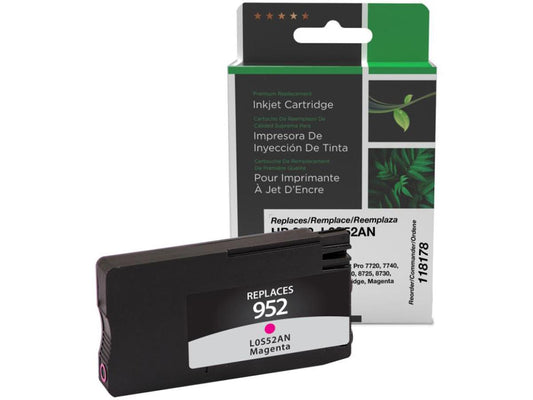 Cartouche d'encre magenta reconditionnée Clover Imaging pour