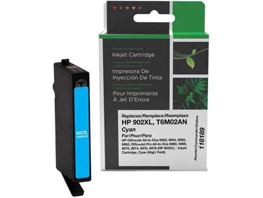 Clover Imaging Remanufactured High Yield Cyan Ink Cartridge Replac