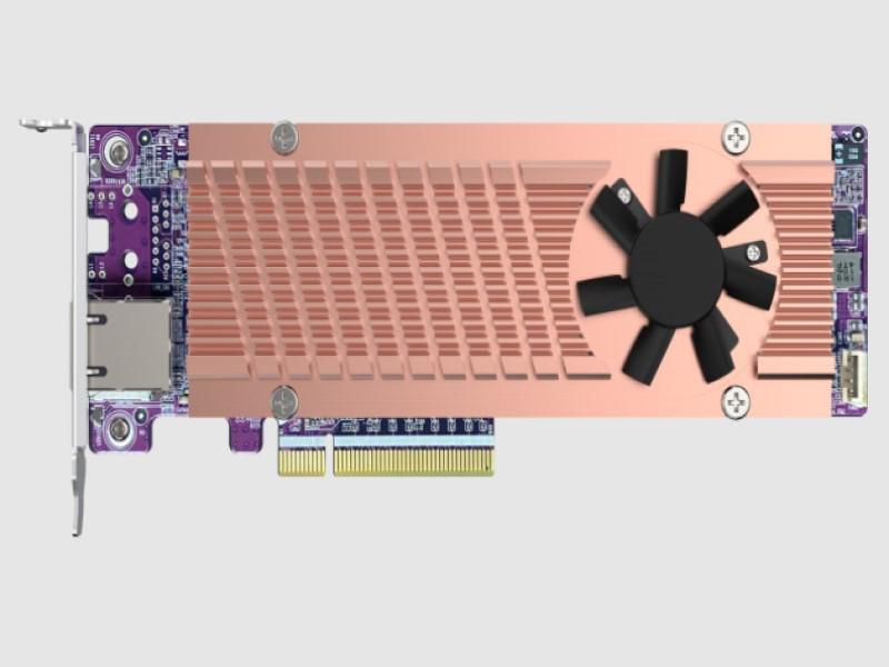 Serie Qnap Qm2, 2 ranuras para SSD PCIe 2280 M.2, 8 ranuras PCIe Gen4, 1 ranura PCIe