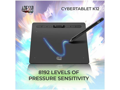 Adesso 12 X 7 Wide Screen Graphic Tablet