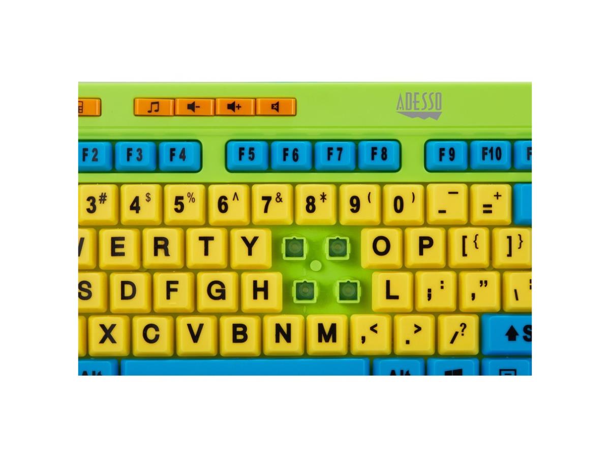 Adesso Antimcrbial Dktp Mltimed Keybd & Mse Cmb F/ Kids