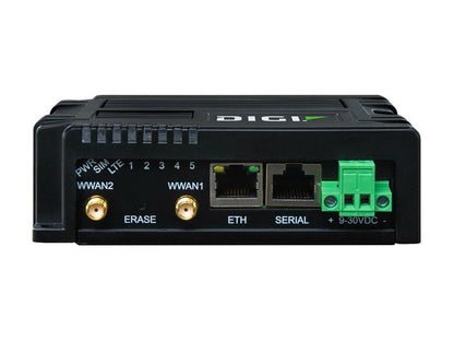 Digi IX10-LTE Cat-4 Na, Ethernet simple RS-232/422/485, sans accessoire