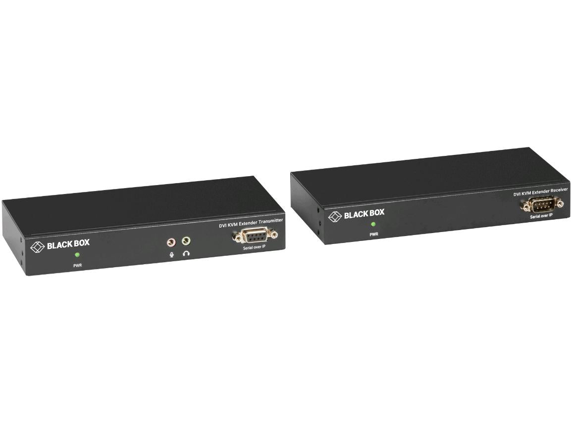 Extendeur KVM DVI-D Black Box série KVX, SH, Tx+Rx