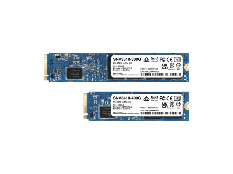Synology M.2 2280 Nvme Ssd Snv3410 800Gb