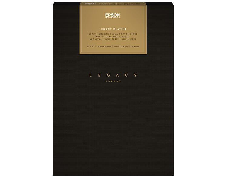 Epson Legacy Baryta2 8,5 x 11 po, 25 feuilles