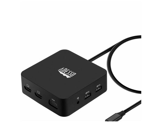 Adesso Technology 11-In-1 Usb-C Multiport Docking Station Supports
