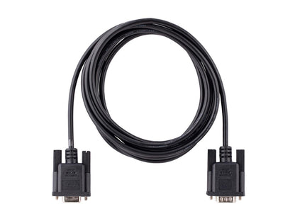Cable de módem nulo serie RS232 de 3 m de Startech.Com, cable serie cruzado