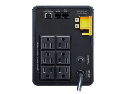Schneider Apc Back-Ups 950 Va, 120V, Avr, 2 Usb Charging Port, Nem