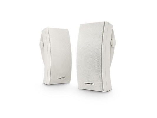 Bose 251 Environmental Spkr Wht With Wht Brkt
