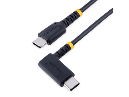 Cable de carga USB C Startech.Com de 1 m (3 pies) en ángulo recto, 60 W, PD 3 A