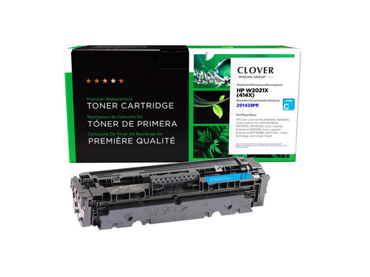 Clover Imaging Remanufactured High Yield Cyan Toner Cartridge For