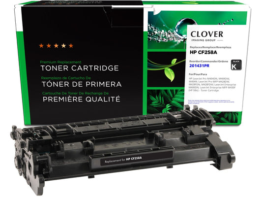 Clover Imaging Remanufactured Toner Cartridge For Hp Cf258A (Hp 58