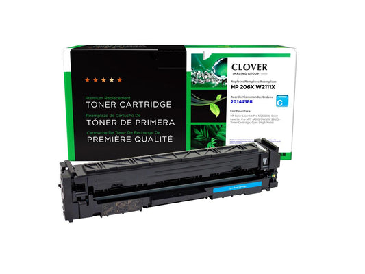 Clover Imaging Remanufactured High Yield Cyan Toner Cartridge For