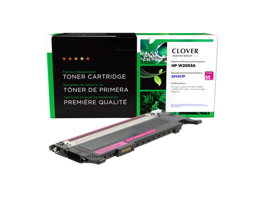 Clover Imaging Remanufactured Magenta Toner Cartridge For Hp W2063