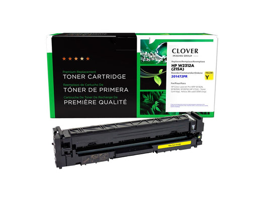 Clover Imaging Remanufactured Yellow Toner Cartridge For Hp W2312A